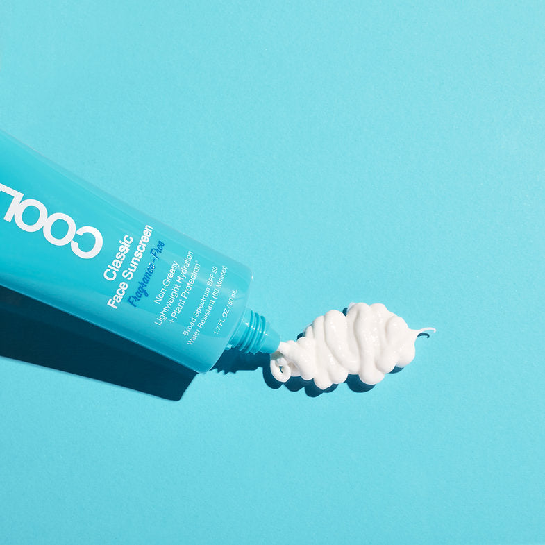 Coola Organic Sunscreen Lotion SPF 50 Classic Face - Fragrance-Free