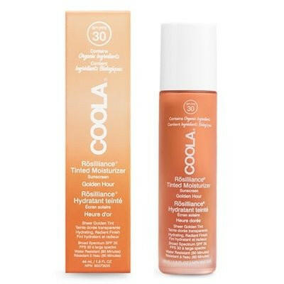 Coola Crème Solaire Bio Hydratante Tintée Rosilliance SPF 30 - Heure D'Or.