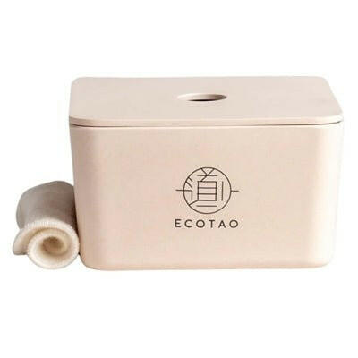 EcoTao Coffret Beige - 7 Lingettes Naturelles.