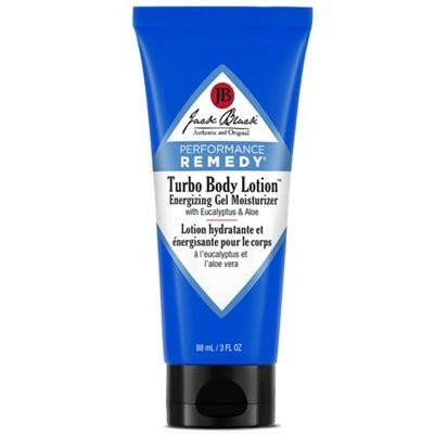 Jack Black Turbo Lotion Hydratante et Énergisante pour le Corps.