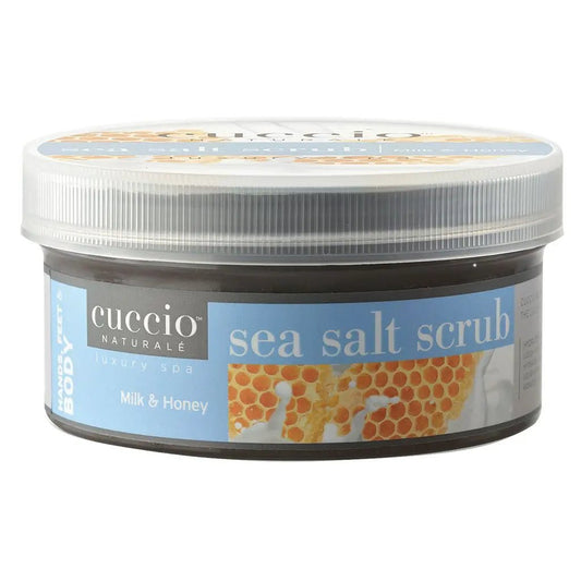 Cuccio Sel Exfoliant Extra-Fin Miel & Lait.