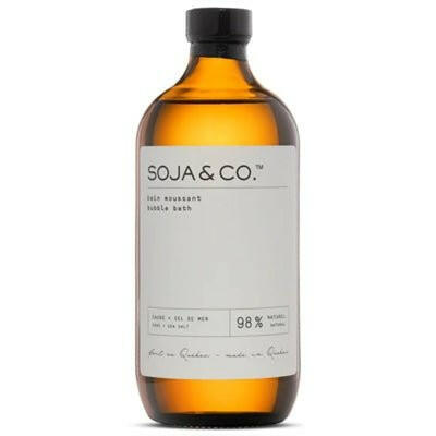 SOJA&CO Bain Moussant | Sauge + Sel de Mer.