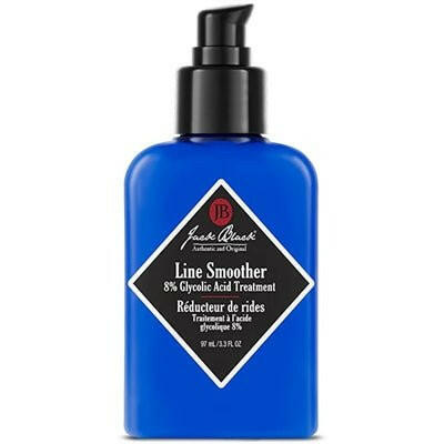 Jack Black Réducteur de Rides Hydratant sans Huile 8% Acide Glycolique.
