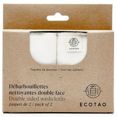 EcoTao Débarbouillettes - Beige.