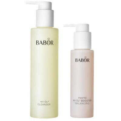 Babor Nettoyant HY-OL et Booster Équilibrant Phyto HY-OL Ensemble.