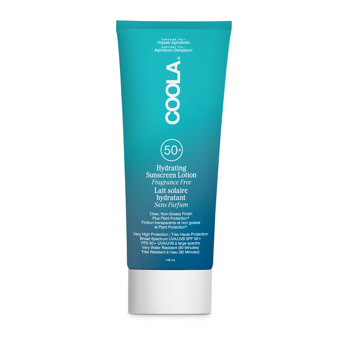 Coola Organic Sun Lotion SPF 50 Classic Body - Fragrance Free