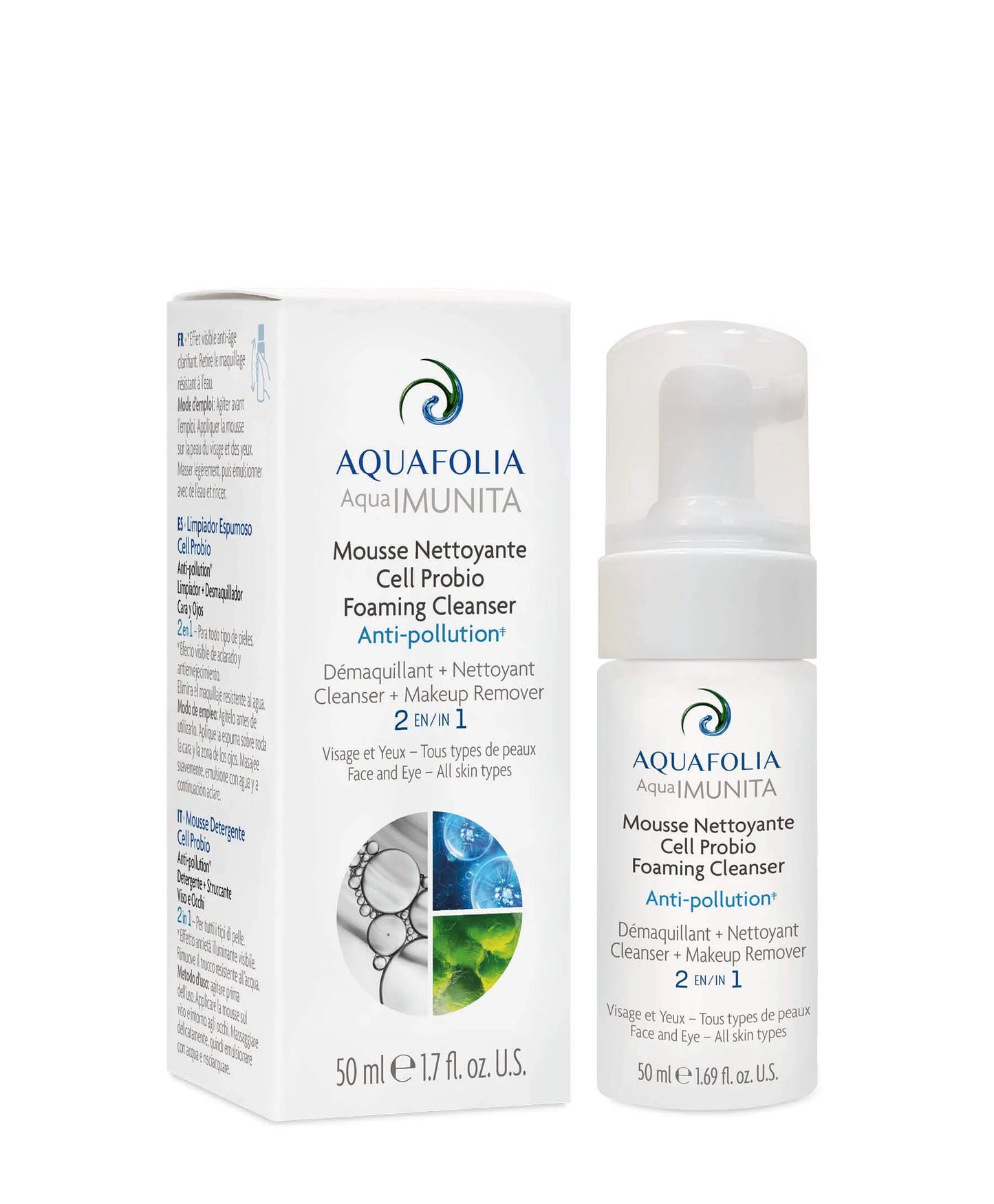 Aquafolia AquaIMUNITA Cell Probio Cleansing Foam