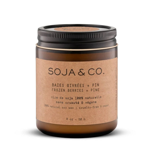 SOJA&CO Bougie | Baies Givrées & Pin