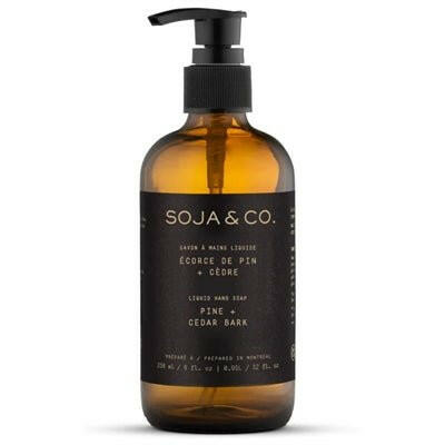 SOJA&CO Savon à Mains Liquide | Écorce de pin + Cèdres.