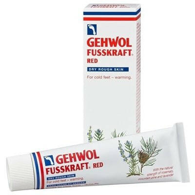 Gehwol Fusskraft Rouge Riche.