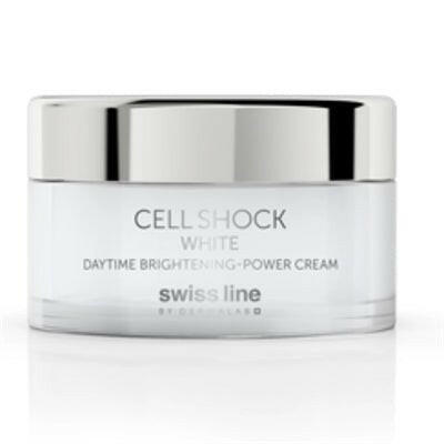 Swiss Line Cell Shock White Crème de Jour Révélatrice d'Éclat.