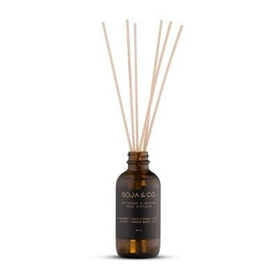 SOJA&CO Diffuseur à Roseaux | Gingembre + Zeste d'orange confit.