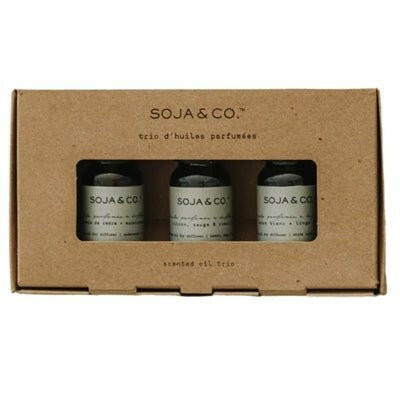 SOJA&CO | Trio d'Huiles Parfumées.