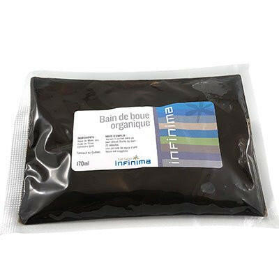 Bain de boue organique au pin.