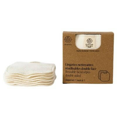 EcoTao Ecorecharges - 7 Lingettes Naturelles.