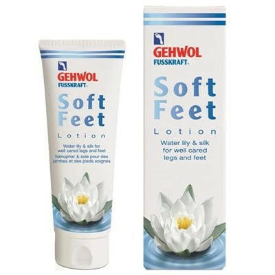 Gehwol Soft Feet Lotion.