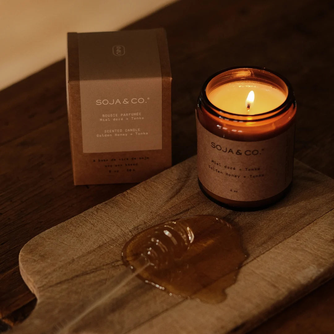 SOJA&CO Bougie | Miel Doré + Tonka