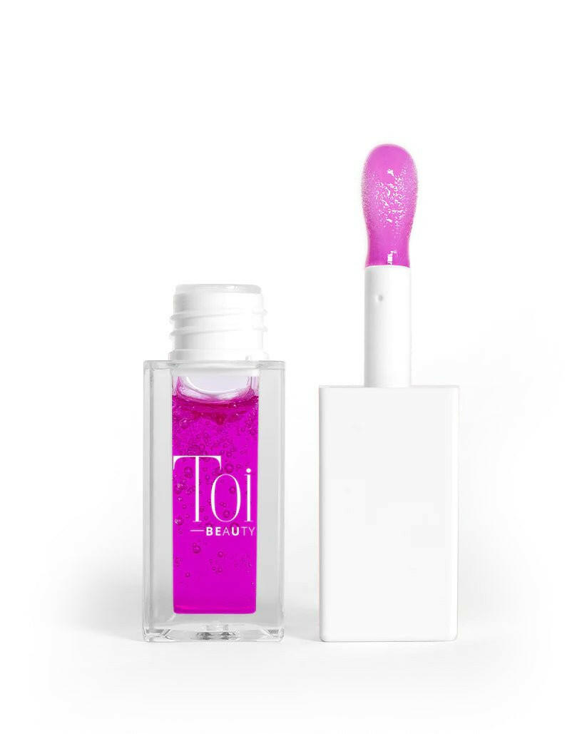 TOI BEAUTY Huile à Lèvres Hydratante Haute Brillance.
