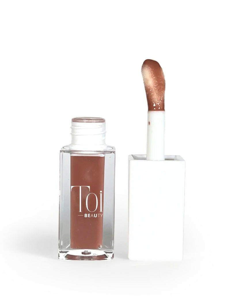 TOI BEAUTY Huile à Lèvres Hydratante Haute Brillance.
