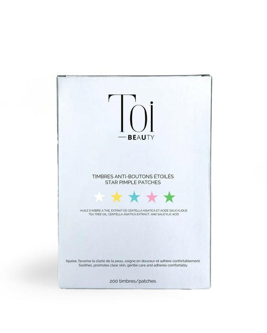 TOI BEAUTY Timbres Anti-Boutons Étoilés.