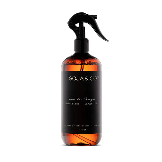 SOJA&CO Eau de Linge | Coton Blanc + Linge Frais.