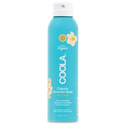 Coola Organic Sun Spray SPF 30 Classic Body - Pina Colada