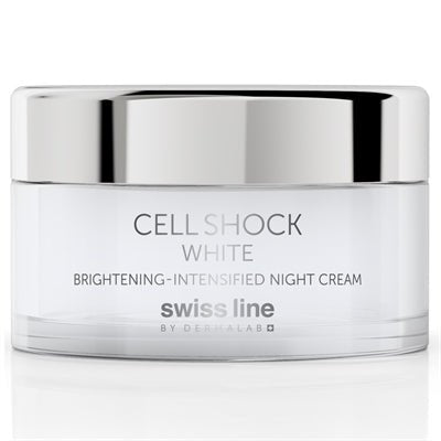 Swiss Line Cell Shock White Crème de Nuit Révélatrice d'Éclat Intense