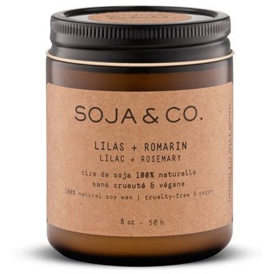 SOJA &amp; CO Lilac Rosemary Candle