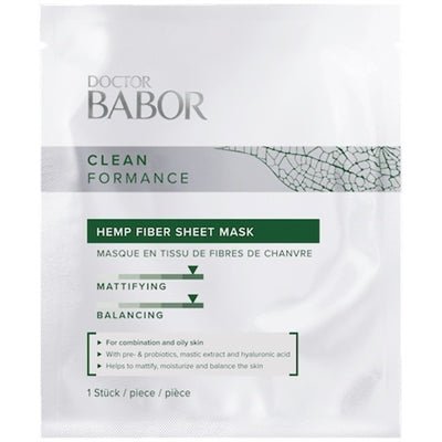 Doctor Babor CleanFormance Hemp Fiber Sheet Mask