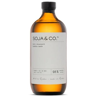 SOJA&CO Bain Moussant Sauge Sel de Mer