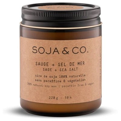 SOJA&CO Bougie Sauge Sel de Mer