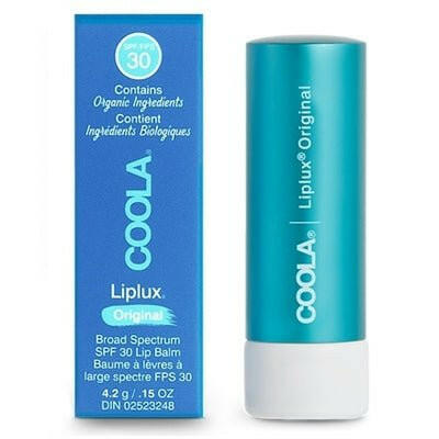 Coola Baume à Lèvres Bio Classic Liplux Écran Solaire SPF 30.