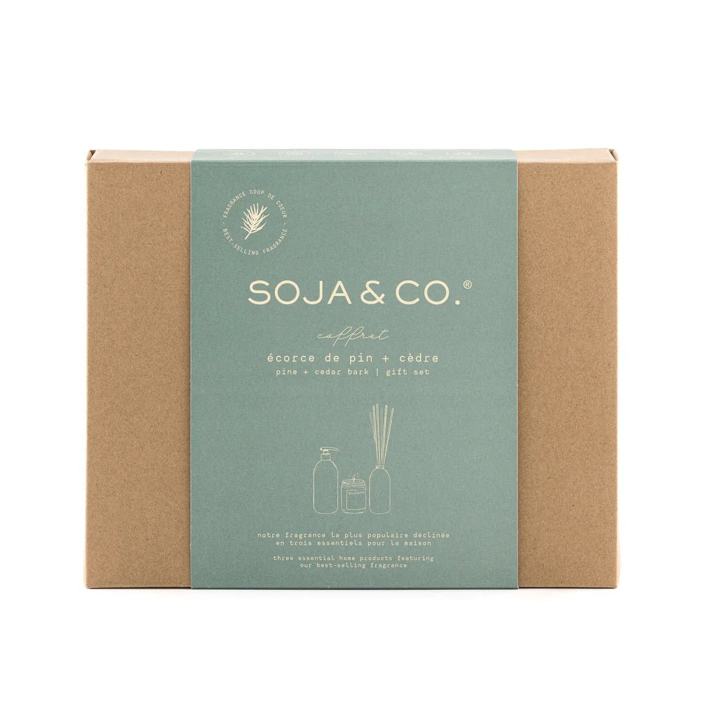 Soja & Co Coffret Bien-Être | Écore de Pin + Cèdre