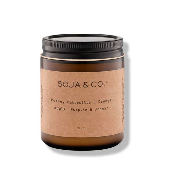 SOJA&CO Bougie | Pomme, Citrouille & Orange