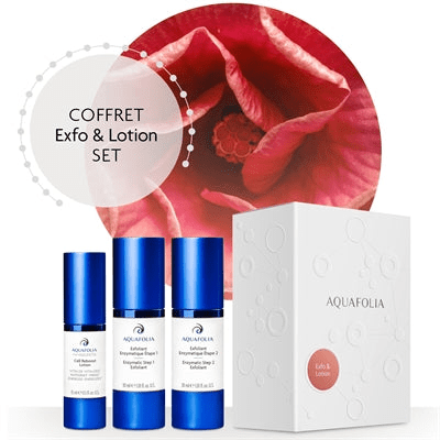 Aquafolia Exfo and Lotion Box