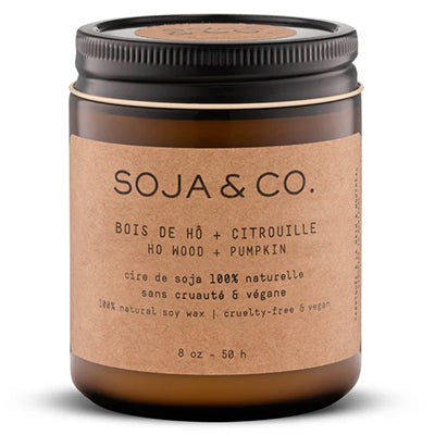 SOJA&CO Bougie | Bois de Hô + Citrouille