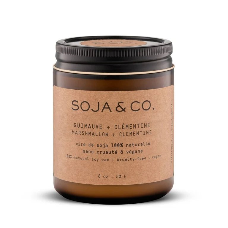 SOJA&CO Bougie | Guimauve & Clémentine