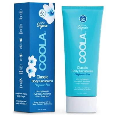 Coola Lotion Solaire Bio SPF 50 Classique Corps - Sans Parfum