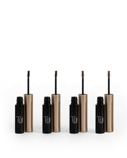 TOI BEAUTY Gel Teinté pour les Sourcils avec Fibres.