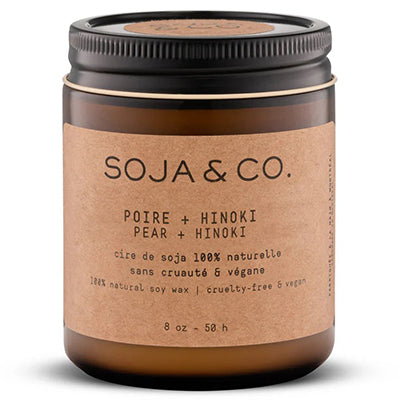 SOJA&CO Bougie | Poire + Hinoki