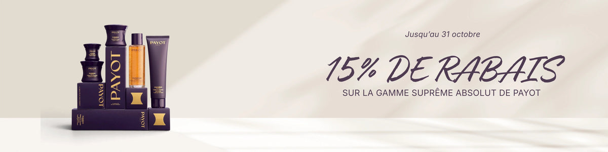 Payot Suprême Absolu — 15 % de rabais jusqu’au 31 octobre