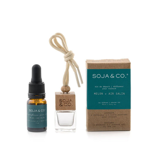 SOJA&CO Diffuseur pour Voiture | Melon + Air Salin.