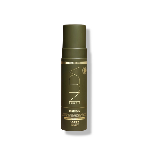 NUDA ToneFoam - Mousse Autobronzante Express - Olive