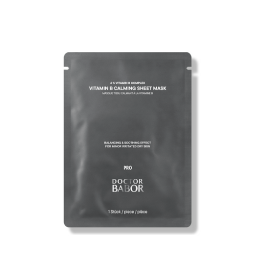 Doctor Babor Pro Masque Tissu Calmant À La Vitamine B