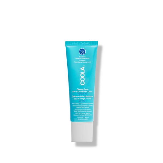 Coola Lotion Solaire Bio SPF 50 Classique Visage - Sans Parfum