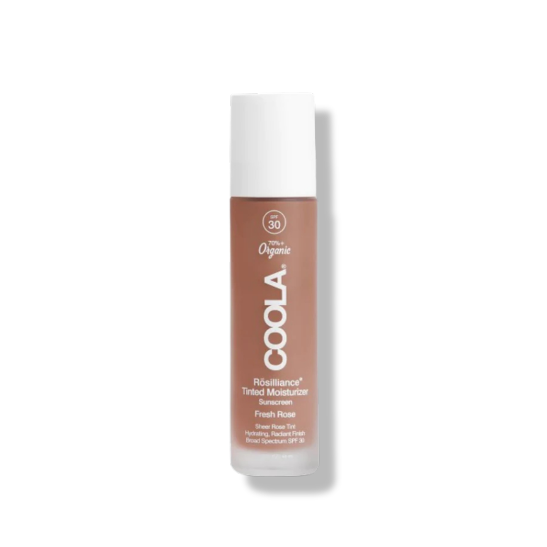 Coola Crème Solaire Bio Hydratante Teintée Rosilliance SPF 30 - Rose Fraiche
