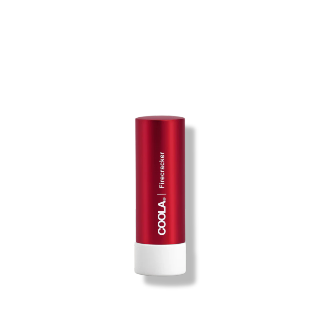 Coola Baume à Lèvres Teinté Bio Mineral Liplux Écran Solaire SPF 30 - Firecraker