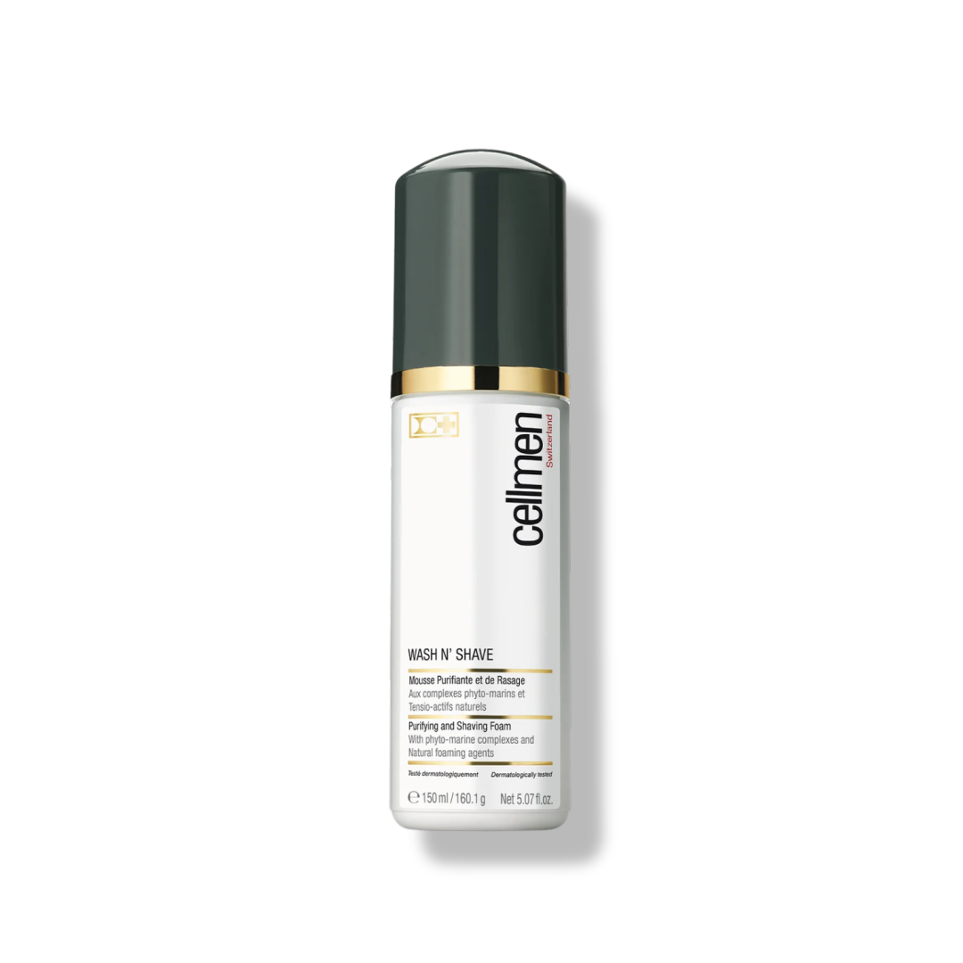 Cellcosmet Cellmen Wash N'Shave Mousse de Rasage Purifiante