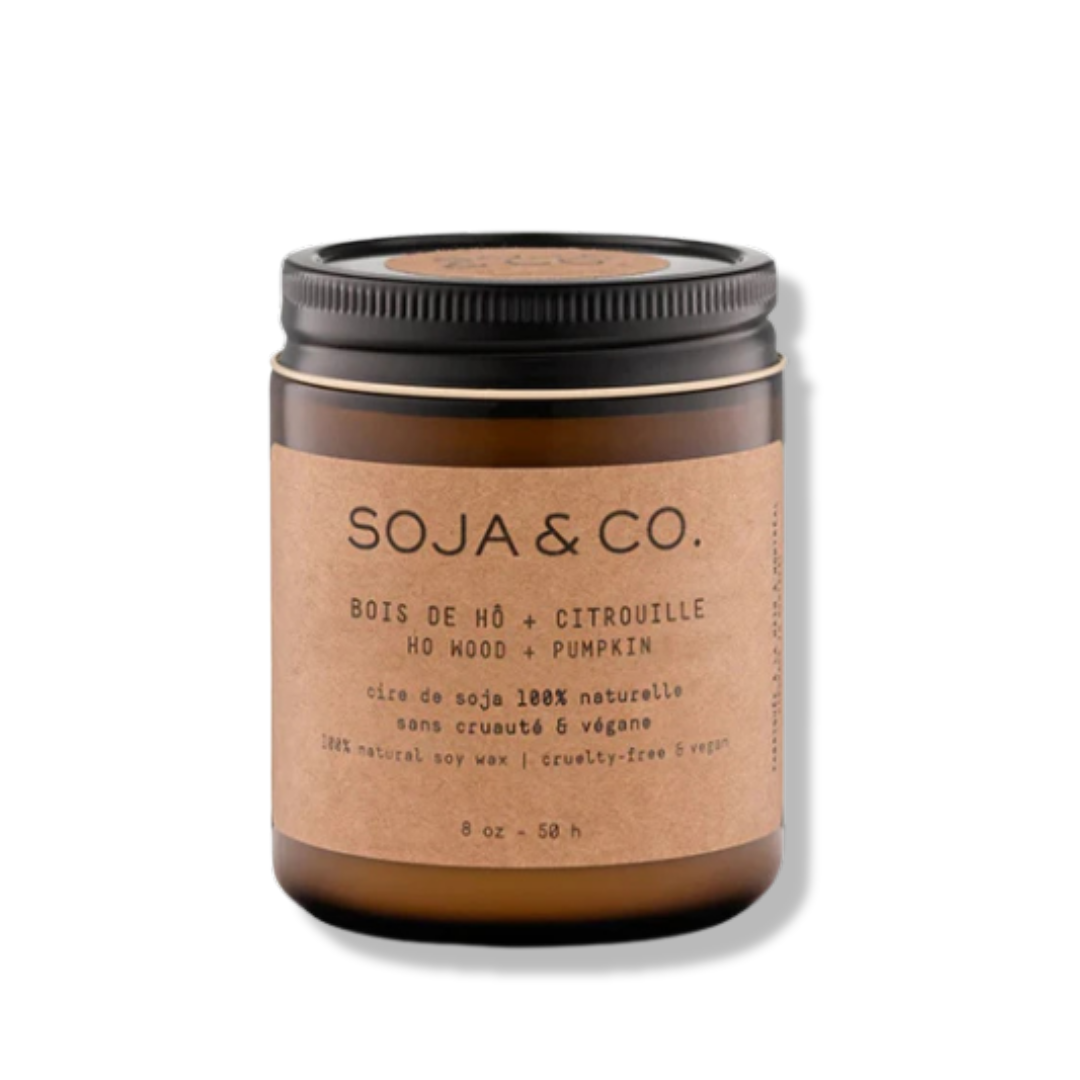 SOJA&CO Bougie | Bois de Hô + Citrouille