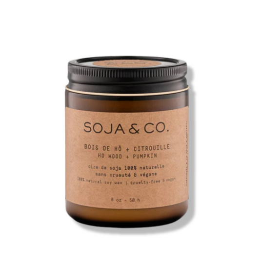SOJA&CO Bougie | Bois de Hô + Citrouille